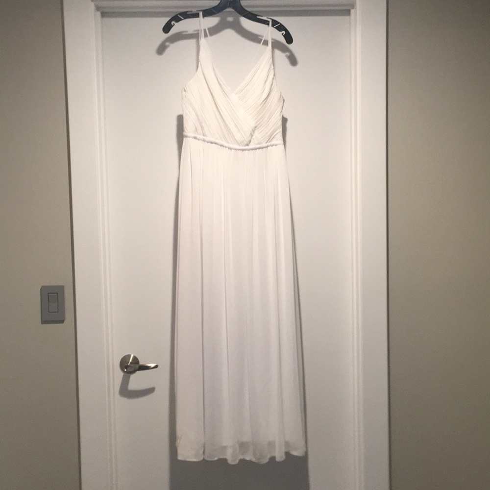 white dress